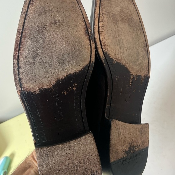 Cole Haan 11.5 Brown Derby Classic Dress Shoes Full Grain Leather Business - Picture 10 of 14